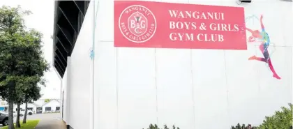  ?? Photo / Bevan Conley ?? The Whanganui Boys & Girls Gym Club has been operating for more than 50 years.