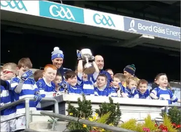  ??  ?? Dundalk Gaels enjoyed a great day out at Croke Park.