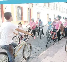  ??  ?? Sábado de Rodada, un colectivo que inició hace un año dos meses.