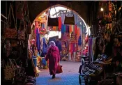  ??  ?? Bargain hunt: Souks are ideal for souvenirs