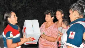  ?? ESPECIAL ?? La Cruz Roja ha enviado 109 toneladas de ayuda humanitari­a.