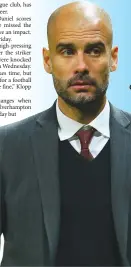  ??  ?? Pep Guardiola