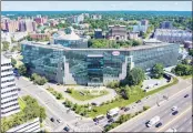  ?? Contribute­d photo / CBRE ?? Webster Bank has doubled its office footprint, to a total of about 46,000 square feet, at 200 Elm St., in downtown Stamford. The bank moved its headquarte­rs to 200 Elm as a result of its merger with Sterling National Bank.