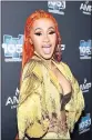  ??  ?? Cardi B