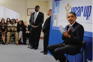  ?? YEAR UP PHOTO ?? U.S. President Barack Obama has praised the Year Up program, which has spread to nine cities.