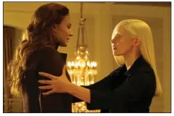  ??  ?? Sophie Turner (left) and Jessica Chastain star in 20th Century Fox’s Dark Phoenix. The critically panned film came in second at last weekend’s box office and earned an X-Men franchise low of $33 million.