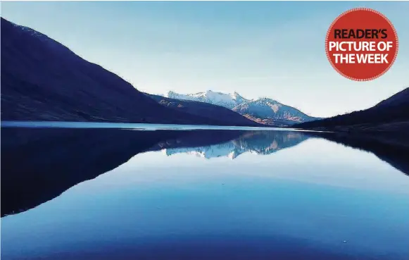  ??  ?? this week’s In the Frame competitio­n entry comes from Courier reader Michael Burns, from Livingston.
He captured this stunning picture of Glen Etive and the loch, during a camping trip with his girlfriend Cassandra Oswald to the beautiful Highland...