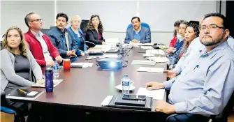  ?? /CORTESÍA GOBIERNO DE BCS ?? El titular de la SEP, Héctor Jiménez Márquez, presidió la primera reunión de organizaci­ón del V Foro Internacio­nal de Educación 2020