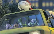  ??  ?? Will the iconic Pizza Planet pickup truck from Toy Story show up in Cars 3?