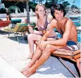  ??  ?? We all love a rogue: the late, great George Best with actress Susan George