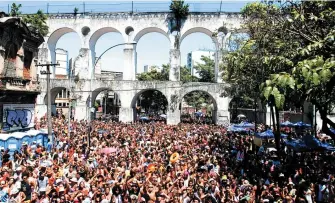  ?? MARCOS ARCOVERDE/AGÊNCIA ESTADO ?? Carnaval de rua, assim como o desfile das escolas de samba, estão proibidos de acontecer no Rio de Janeiro