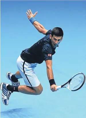  ?? Picture: PA. by ?? Out of form: Novak Djokovic has split from his coaching team.