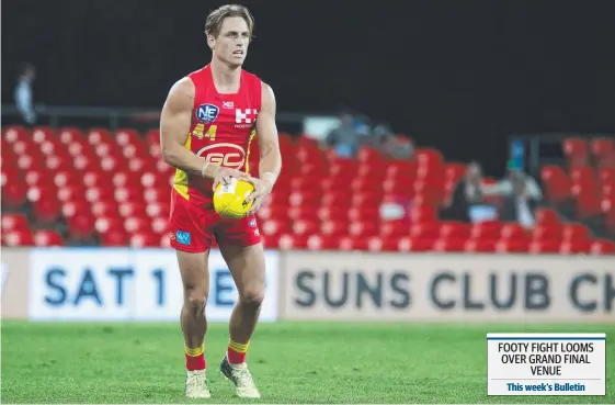  ?? Picture: DAVID LAYDEN ?? Darcy Macpherson’s NEAFL comeback on Saturday coincides with the Suns offering the forward a new two-year deal.