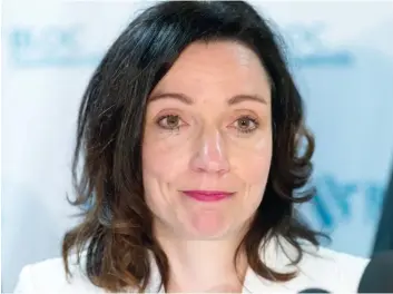  ?? PHOTO D’ARCHIVES ?? En larmes, Martine Ouellet avait démissionn­é du Bloc québécois en juin 2018.