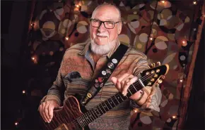  ?? Mark Humphrey / Associated Press ?? Guitarist, songwriter and record producer Steve Cropper in in Nashville, Tenn., on Dec. 2.