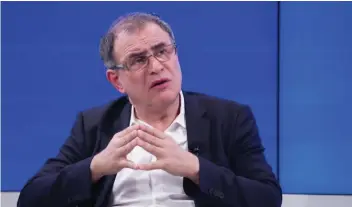  ??  ?? Nouriel Roubini