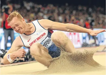  ?? Picture: Getty. ?? Injury will prevent Greg Rutherford defending his long jump world title.