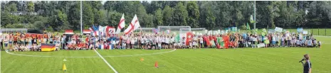  ?? FOTO: REALSCHULE WANGEN ?? Ende Juni fand an der Johann-Andreas-Rauch-Realschule die Mini-WM der Klassen 5 bis 7 statt.