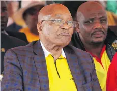  ?? KHOTHATSO MOKONE/THE ASSOCIATED PRESS ?? With debt ratings at rock bottom, leaders in the African National Congress say the party risks losing power in 2019 elections if President Jacob Zuma stays in power.