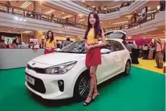  ??  ?? MODEL All-New Kia Rio generasi ke-4 yang dilancarka­n.