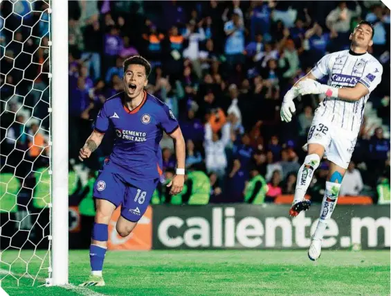  ?? ?? Rodrigo Huescas redondeó su gran actuación con el gol que sentenció el partido.