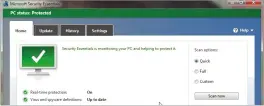  ?? ?? Windows’ antivirus has come a long way since the basic Microsoft Security Essentials