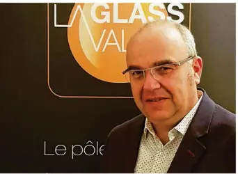  ??  ?? William Varrall est directeur de la Glass Vallée depuis 2006.