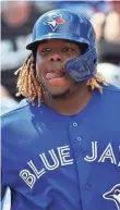  ?? KIM KLEMENT/USA TODAY ?? Vladimir Guerrero Jr. hit .381 with 20 home runs and 78 RBI last year at four minor league levels.