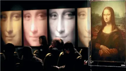  ??  ?? An exhibition exploring 25 secrets of Leonardo da Vinci’s Mona Lisa is in New Zealand for the first time.