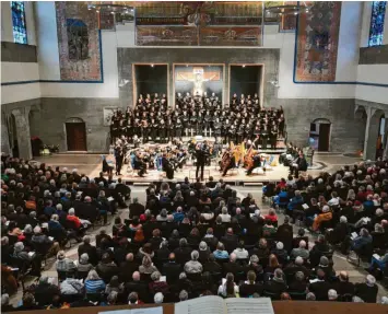  ?? Foto: Sammlung Wieland ?? Das Schwörkonz­ert wird wieder in der Pauluskirc­he stattfinde­n. Doch das umfangreic­he kirchenmus­ikalische Programm am Ulmer Münster bringt auch Veränderun­gen mit sich.