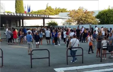  ?? (Photos Michel Johner, N. P. et DR) ?? La rentrée au collège Villeneuve s’est déroulée, pour toutes les classes, sans aucun souci particulie­r. Souhaitons une bonne année scolaire à tous les jeunes du quartier !