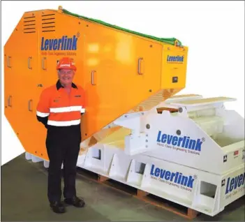  ??  ?? Leverlink can fully customise motorbases when required by customers, and all the pump drives and machine base frames are site-specific, made in Australia and include protective coatings.