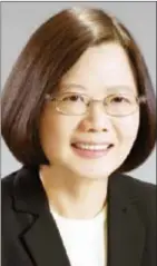  ?? (Courtesy pics) ?? US President Joe Biden has not altered the Taipei Act, and his administra­tion continues where his predecesso­r, Donald Trump, left by ensuring maximum support for Taiwan. (R) President of the Republic of China, Tsai Ing-wen.