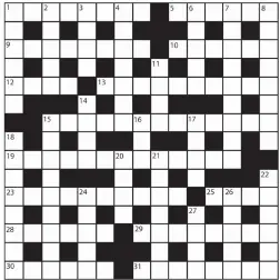  ??  ?? PRIZES of £20 will be awarded to the senders of the first three correct solutions checked. Solutions to: Daily Mail Prize Crossword No. 15,687, PO BOX 3451, Norwich, NR7 7NR. Entries may be submitted by second-class post. Envelopes must be postmarked...