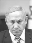  ??  ?? Benjamin Netanyahu