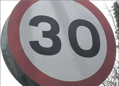  ??  ?? One driver was caught doing almost twice the speed limit in a 30mph zone