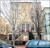  ?? ANDREW HARNIK — THE ASSOCIATED PRESS ?? The Capitol Hill condo building where Scott Pruitt has rented a bedroom for $6,100 over a six-month period.