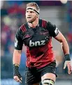  ??  ?? Crusaders No 8 Kieran Read.