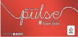  ?? Picture: SUPPLIED ?? SANBS: #WeAreThePu­lse Campaign Easter Blood Drive.