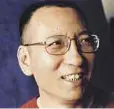  ??  ?? Liu Xiaobo. Disidente chino condenado a 11 años de prisión.
