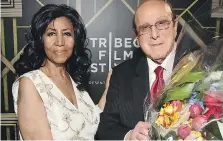  ?? THEO WARGO/GETTY IMAGES ?? Aretha Franklin performed at the première of Clive Davis: The Soundtrack of Our Lives at the 2017 Tribeca Film Festival.