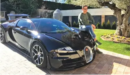  ?? ?? Guarda Civil espanhola está a apurar circunstân­cias de acidente que envolveu um Bugatti Veyron.