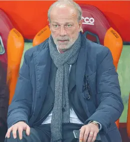  ?? BARTOLETTI ?? Walter Sabatini, direttore sportivo della Roma dall’arrivo della proprietà americana