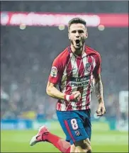  ?? FOTO: PUNTÍ ?? Saúl Ñíguez sigue cogiendo galones en el Atleti