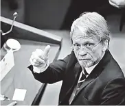  ?? COLPRENSA ?? Antanas Mockus, senador de la República.