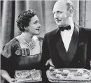  ??  ?? Double act: The Cradocks’ first TV show was in the Fifties