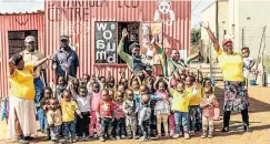  ??  ?? The children at Siyakhola Eco Centre are among many beneficiar­ies of Jam SA.