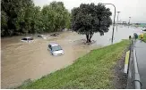  ?? STUFF ?? Flooding at the Riverbank car park in Lower Hutt in December last year.