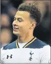  ??  ?? BEST PLACE: Dele Alli