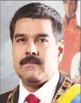  ?? ?? President Nicolás Maduro